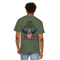 American Patriot Unisex Garment-Dyed T-shirt 8