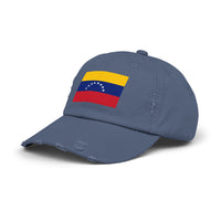 Venezuela Flag Distressed Cap, Casual Hat, Unisex Vintage Cap, Patriotic Accessories, Summer Fashion, Gift for Travelers