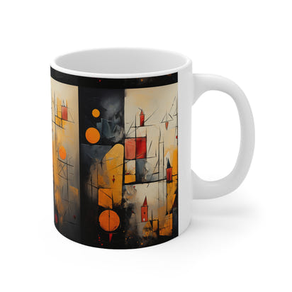 Mug artistic touch ceramic Mug 11oz