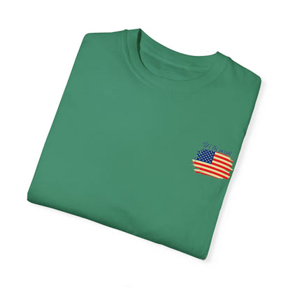 American Patriot Unisex Garment-Dyed T-shirt 12