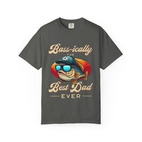 Bass-ically the Best Dad Ever T-Shirt, Unisex Fishing T-shirt, Gift for Dad, Outdoor Casual Tee, Funny Father's Day Shirt
