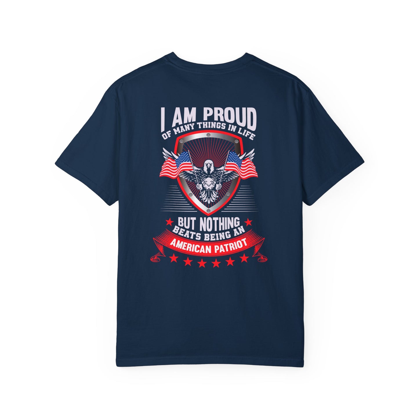 American Patriot Unisex Garment-Dyed T-shirt 6
