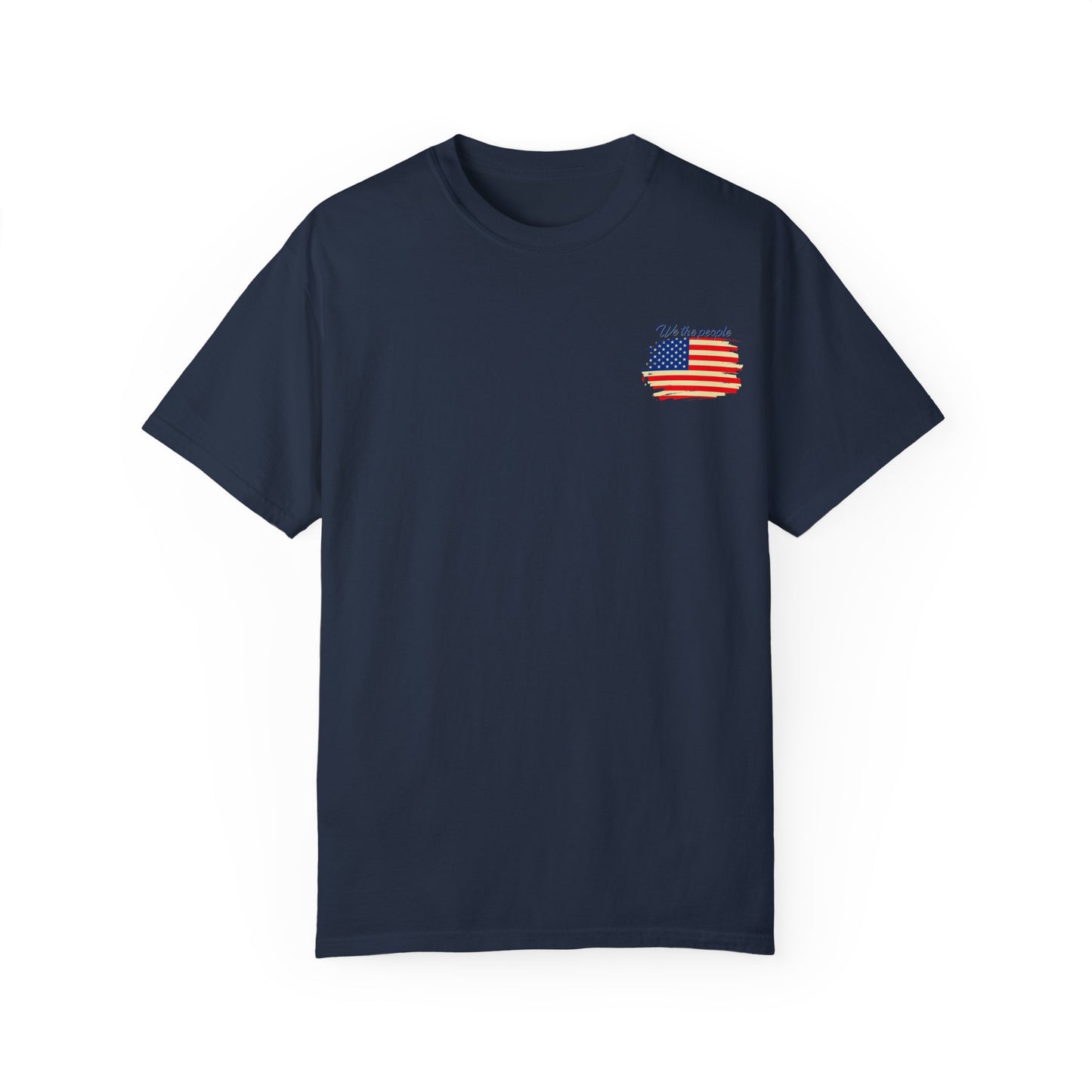 American Patriot Unisex Garment-Dyed T-shirt 10