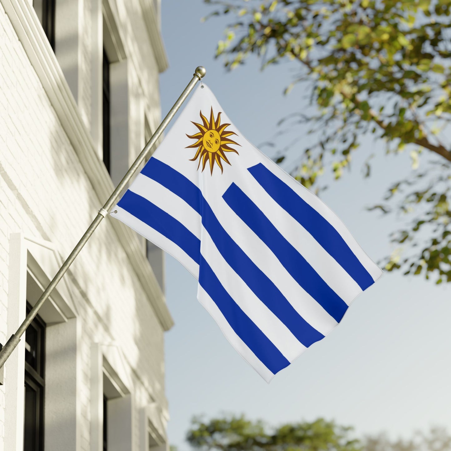 Uruguay Double Sided Flag for Outdoor Decor, Sports, Celebrations, Gift for Travelers, Independence Day Decoration