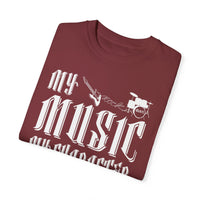 (Music)Unisex Garment-Dyed T-shirt