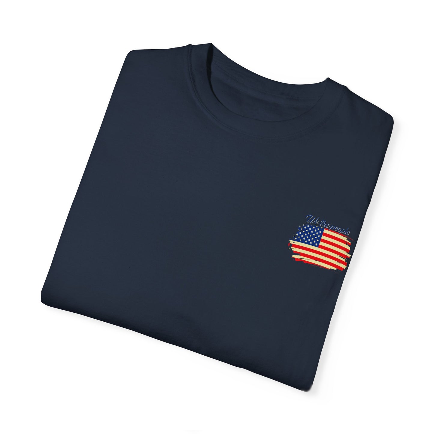 American Patriot Unisex Garment-Dyed T-shirt 7