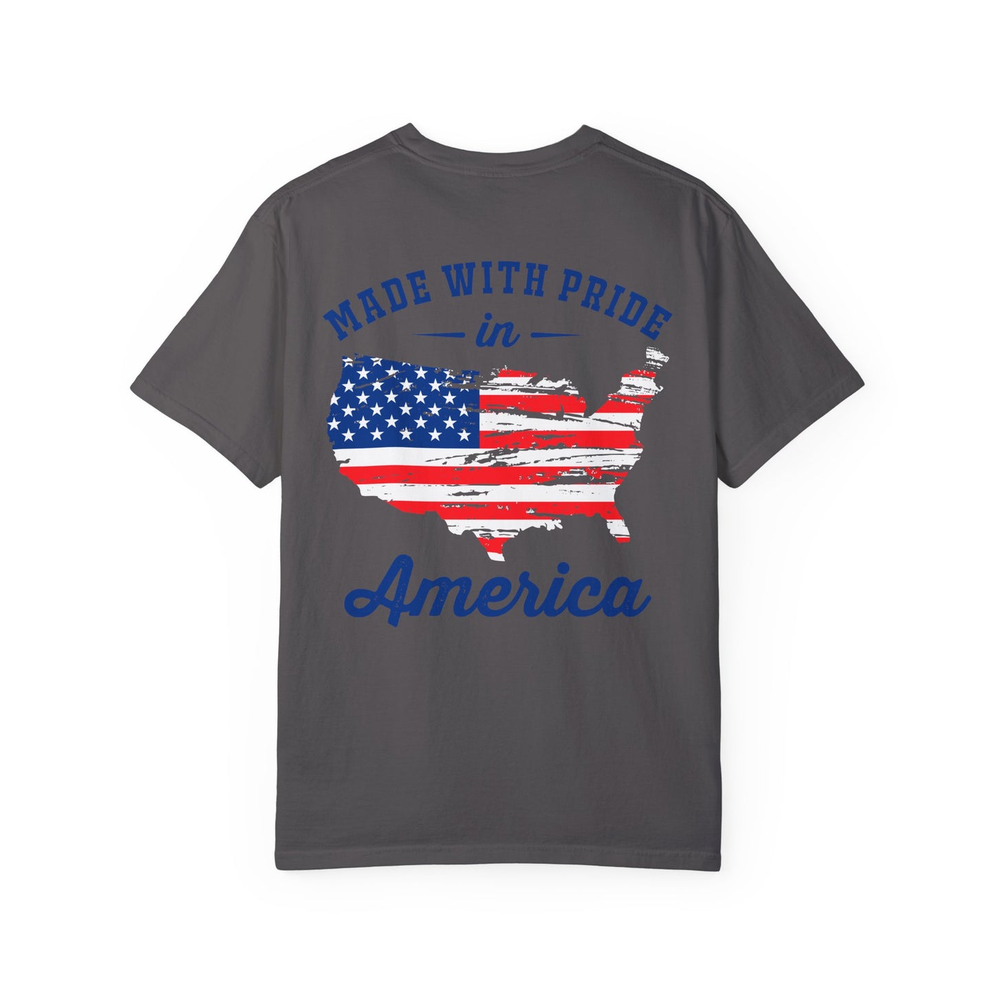American Patriot Unisex Garment-Dyed T-shirt 1
