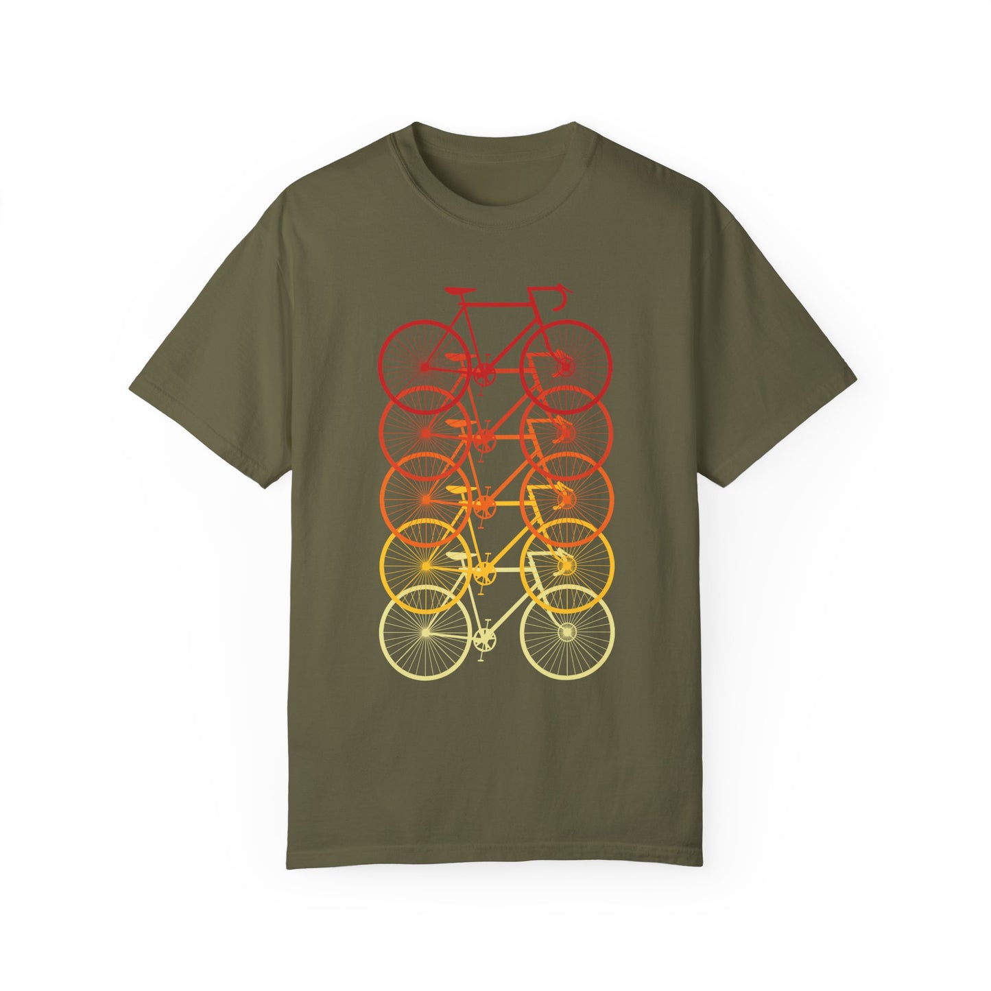 Bike Unisex Garment-Dyed T-shirt