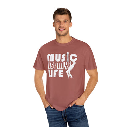 (Music)Unisex Garment-Dyed T-shirt
