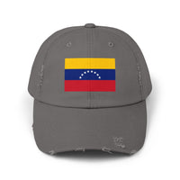 Venezuela Flag Distressed Cap, Casual Hat, Unisex Vintage Cap, Patriotic Accessories, Summer Fashion, Gift for Travelers