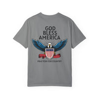 American Patriot Unisex Garment-Dyed T-shirt 8