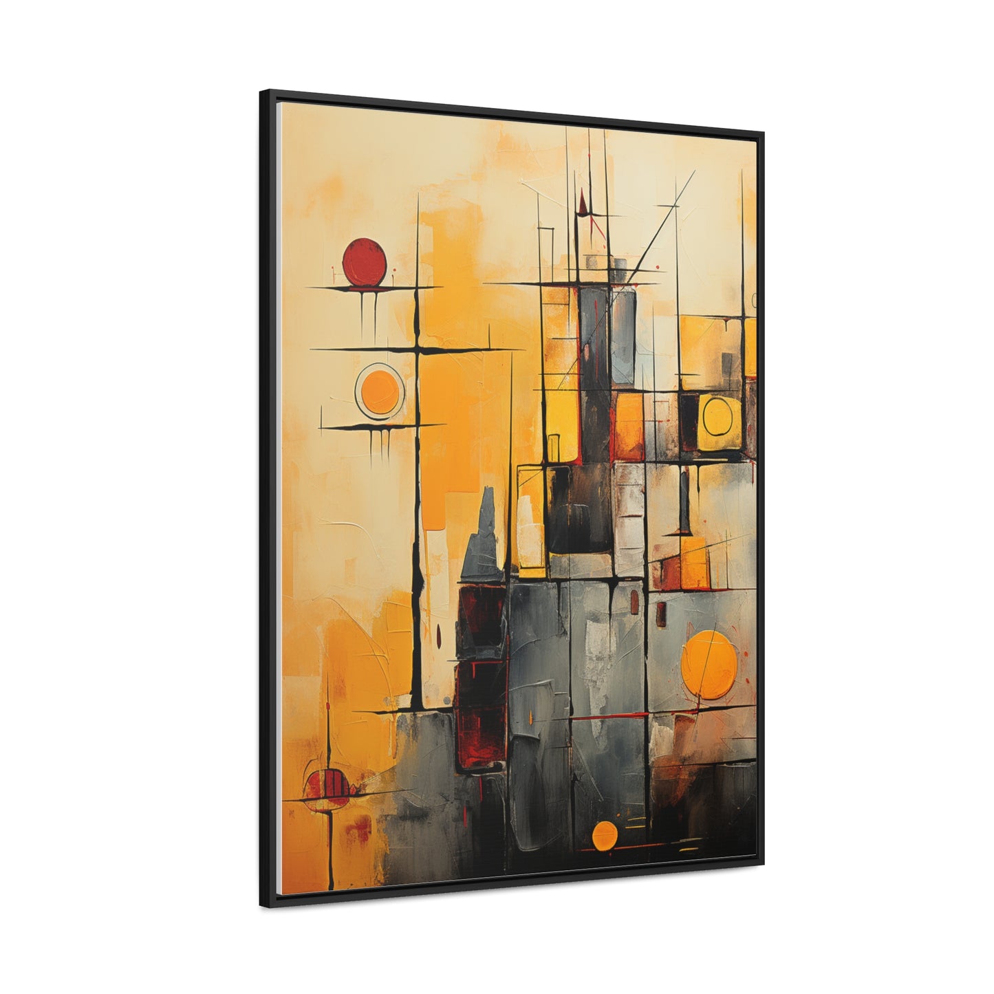 "Neighborhood" Gallery Canvas Wraps, Vertical Frame