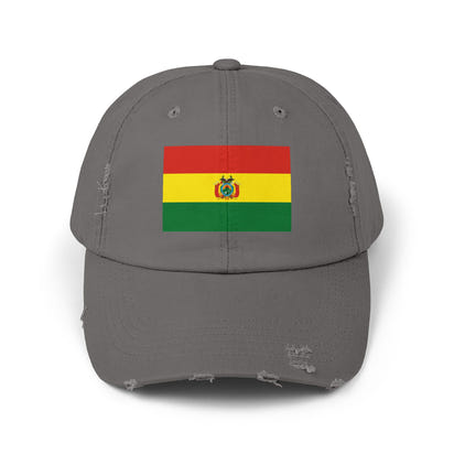 Bolivian unisex distressed cap