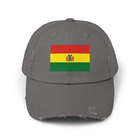 Bolivian unisex distressed cap