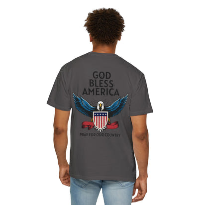 American Patriot Unisex Garment-Dyed T-shirt 8