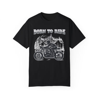 (Motorbike) Unisex Garment-Dyed T-shirt