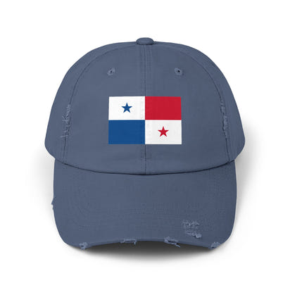 Panama Flag Distressed Cap, Unisex Casual Hat, Outdoor Gear, Gift for Travelers, Summer Accessory, Sports Cap