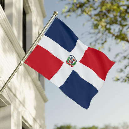Dominican Republic Double Sided Flag, Outdoor Decoration, Summer BBQ, National Pride, Home & Garden, Sports Events, Gifts