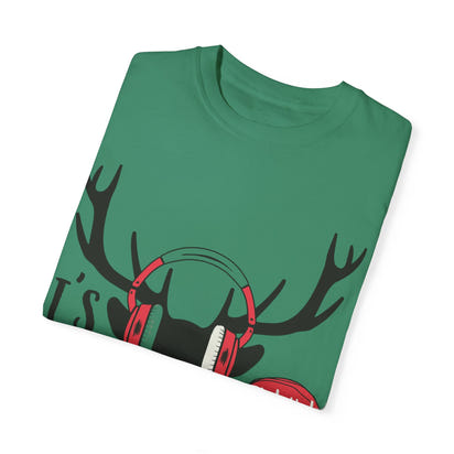 Christmas Unisex Garment-Dyed T-shirt 1