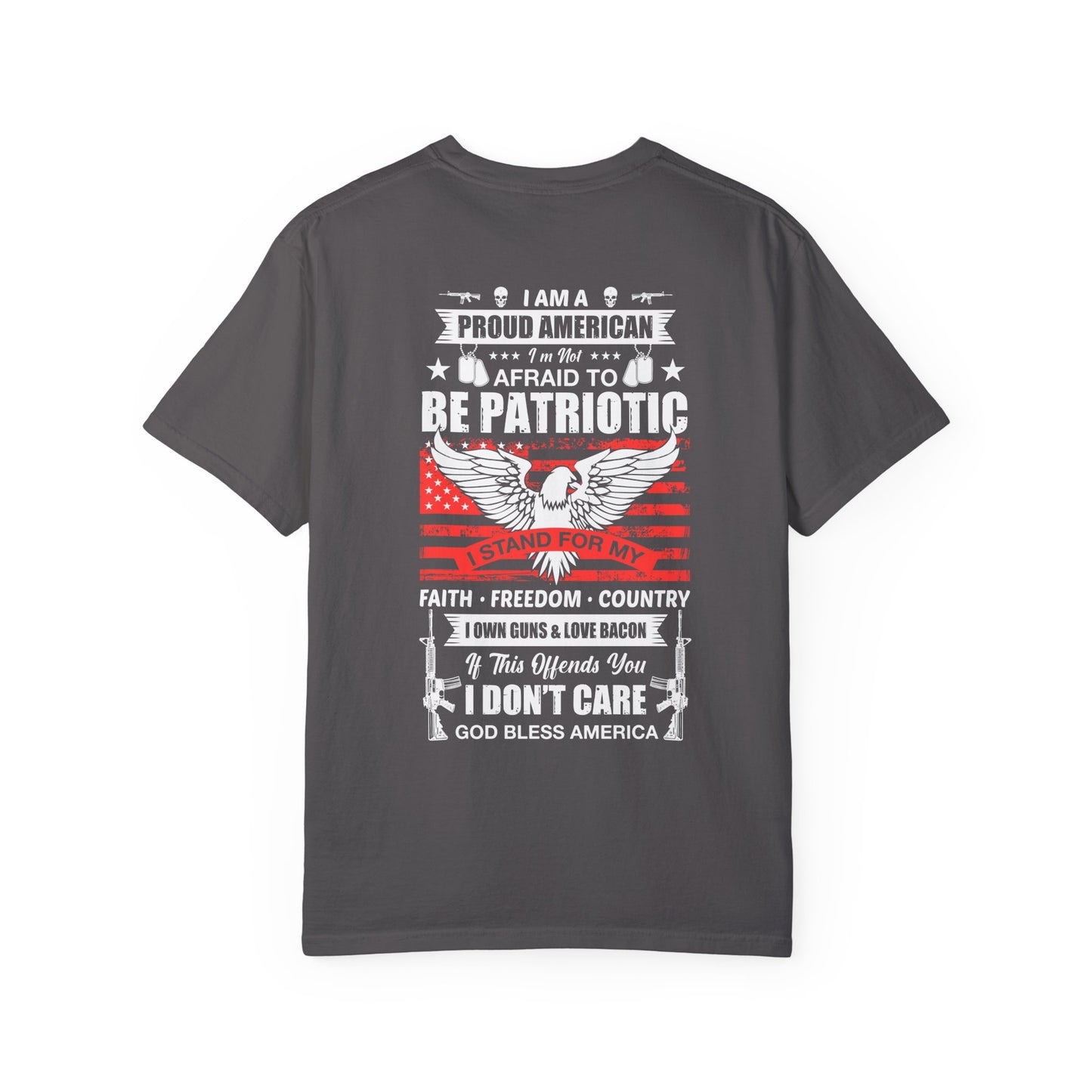 American Patriot Unisex Garment-Dyed T-shirt 5