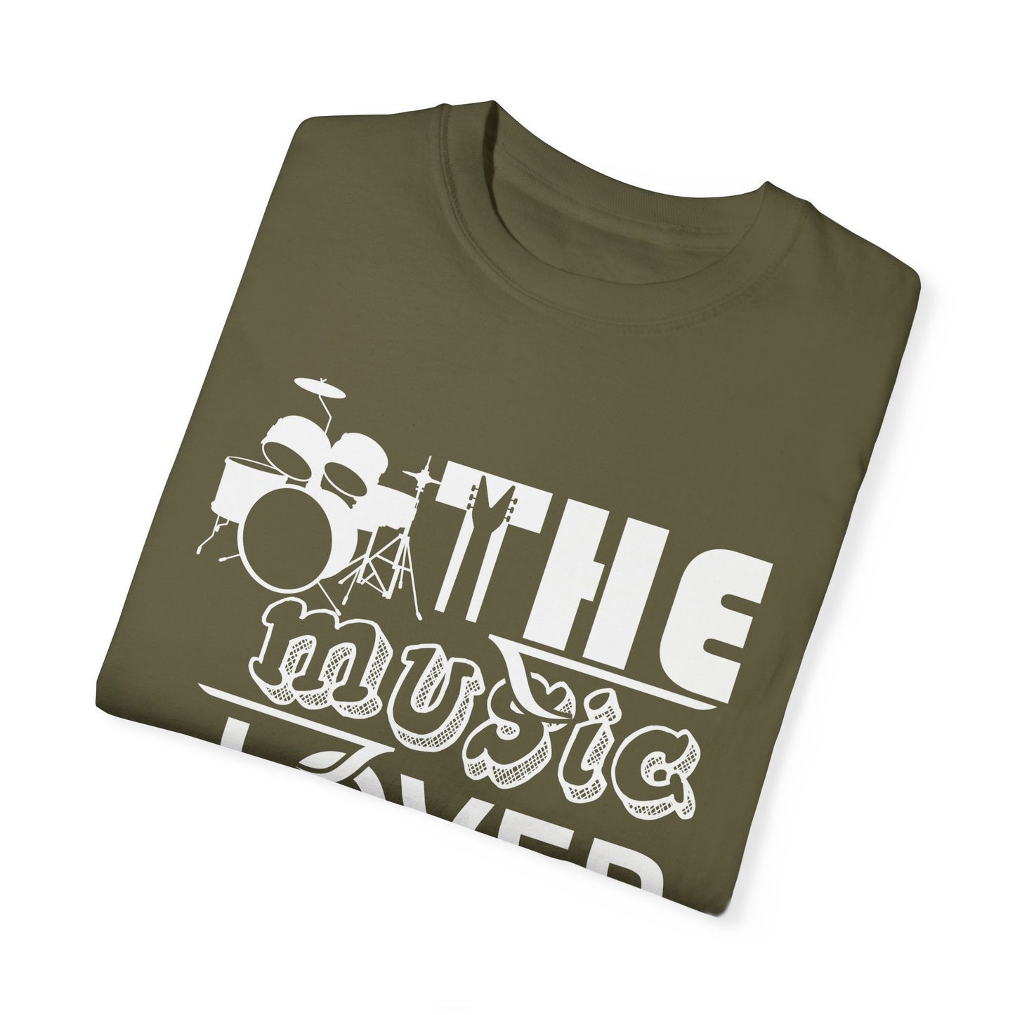 (Music)Unisex Garment-Dyed T-shirt