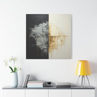 Modern Abstract Wall Art - Matte Canvas 12" x 12" - Contemporary Home Decor