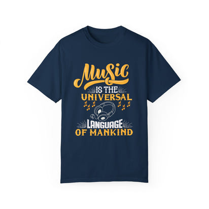 (Music)Unisex Garment-Dyed T-shirt