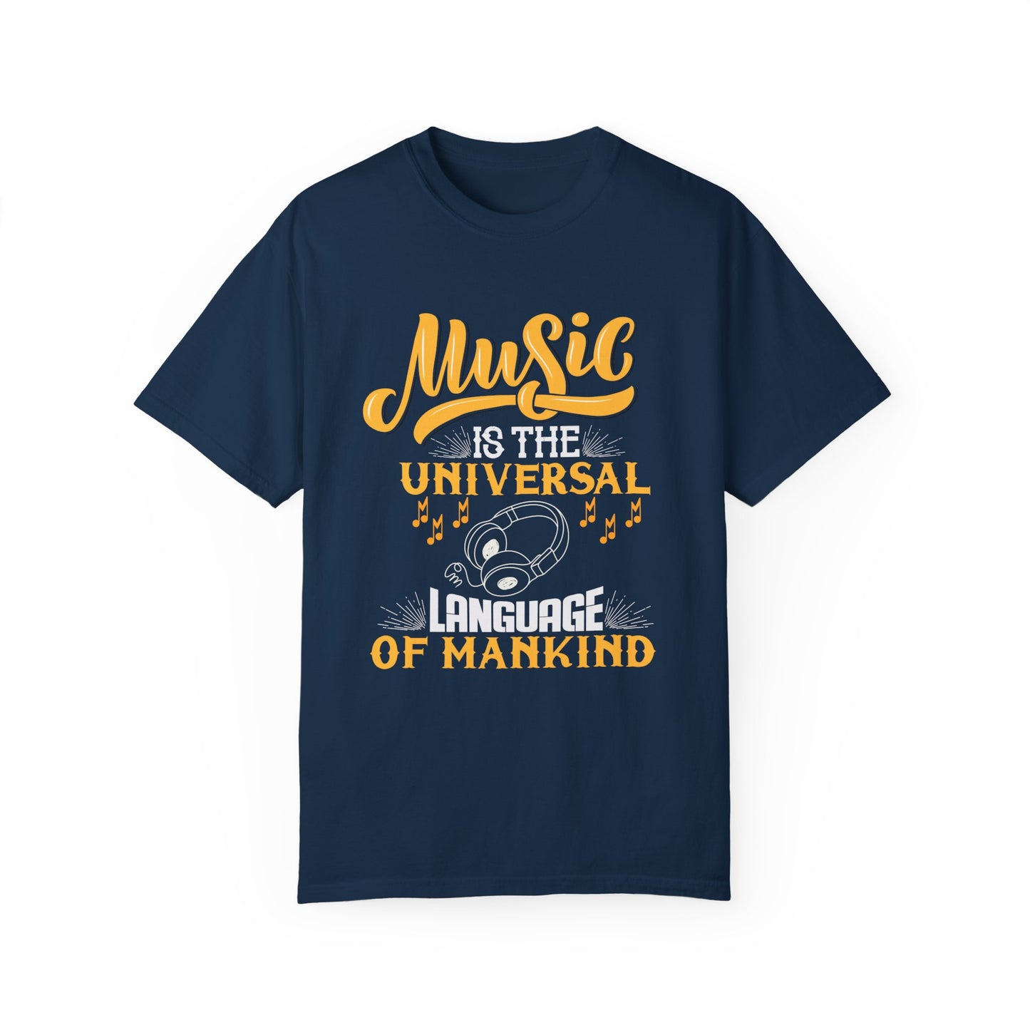 (Music)Unisex Garment-Dyed T-shirt