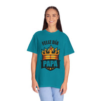 Feliz Día Papá T-Shirt - Unisex Garment-Dyed Tee for Father’s Day