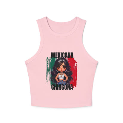 Tank Top Mexican Girl Graphic Print