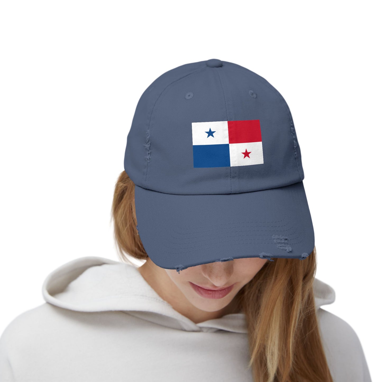 Panama Flag Distressed Cap, Unisex Casual Hat, Outdoor Gear, Gift for Travelers, Summer Accessory, Sports Cap