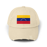 Venezuela Flag Distressed Cap, Casual Hat, Unisex Vintage Cap, Patriotic Accessories, Summer Fashion, Gift for Travelers