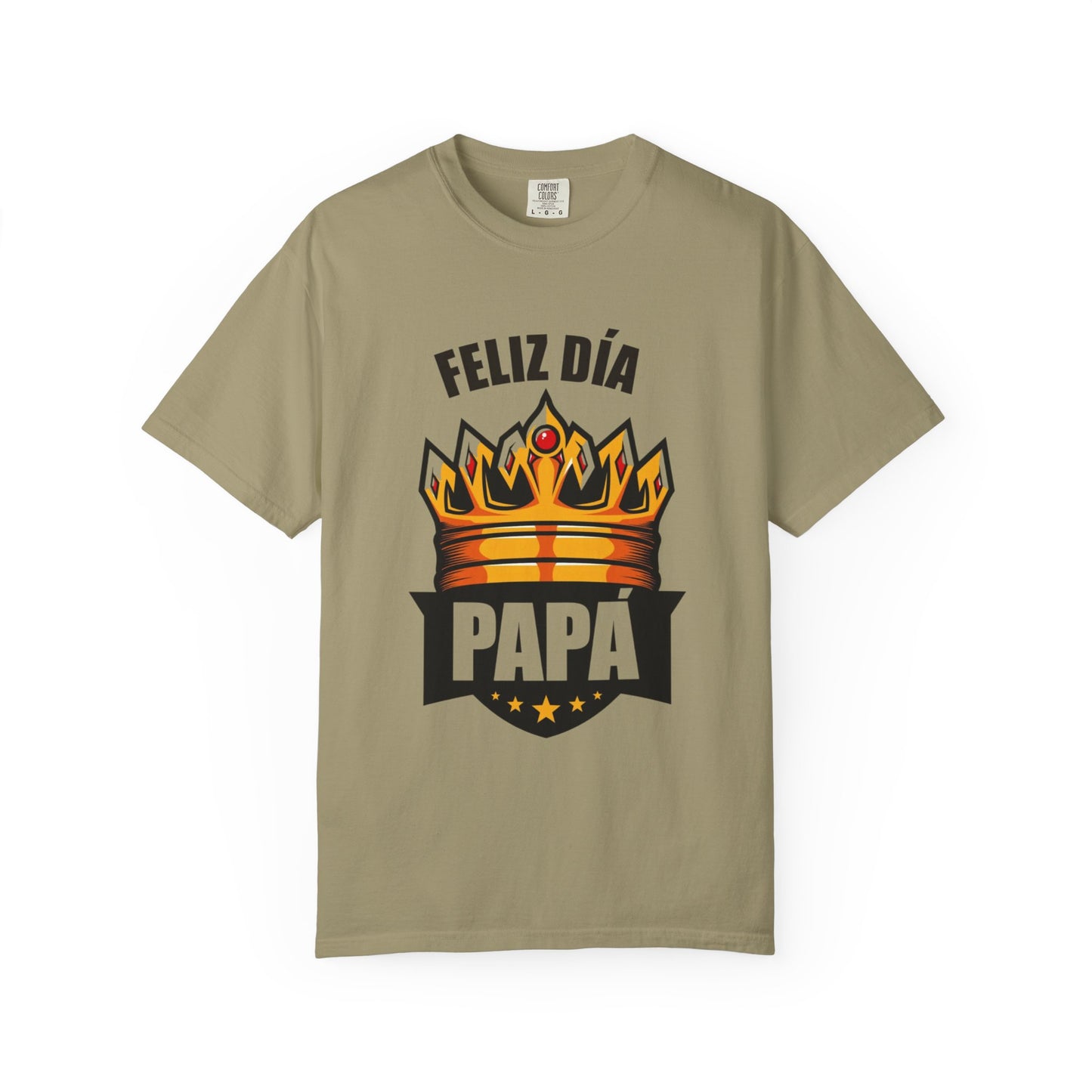 Feliz Día Papá T-Shirt - Unisex Garment-Dyed Tee for Father’s Day
