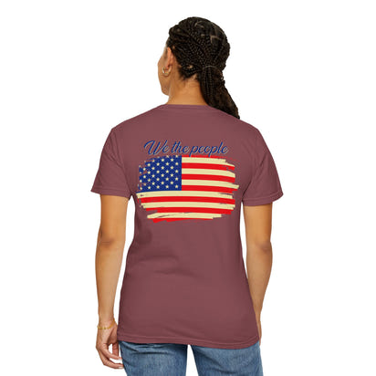 American Patriot Unisex Garment-Dyed T-shirt 12