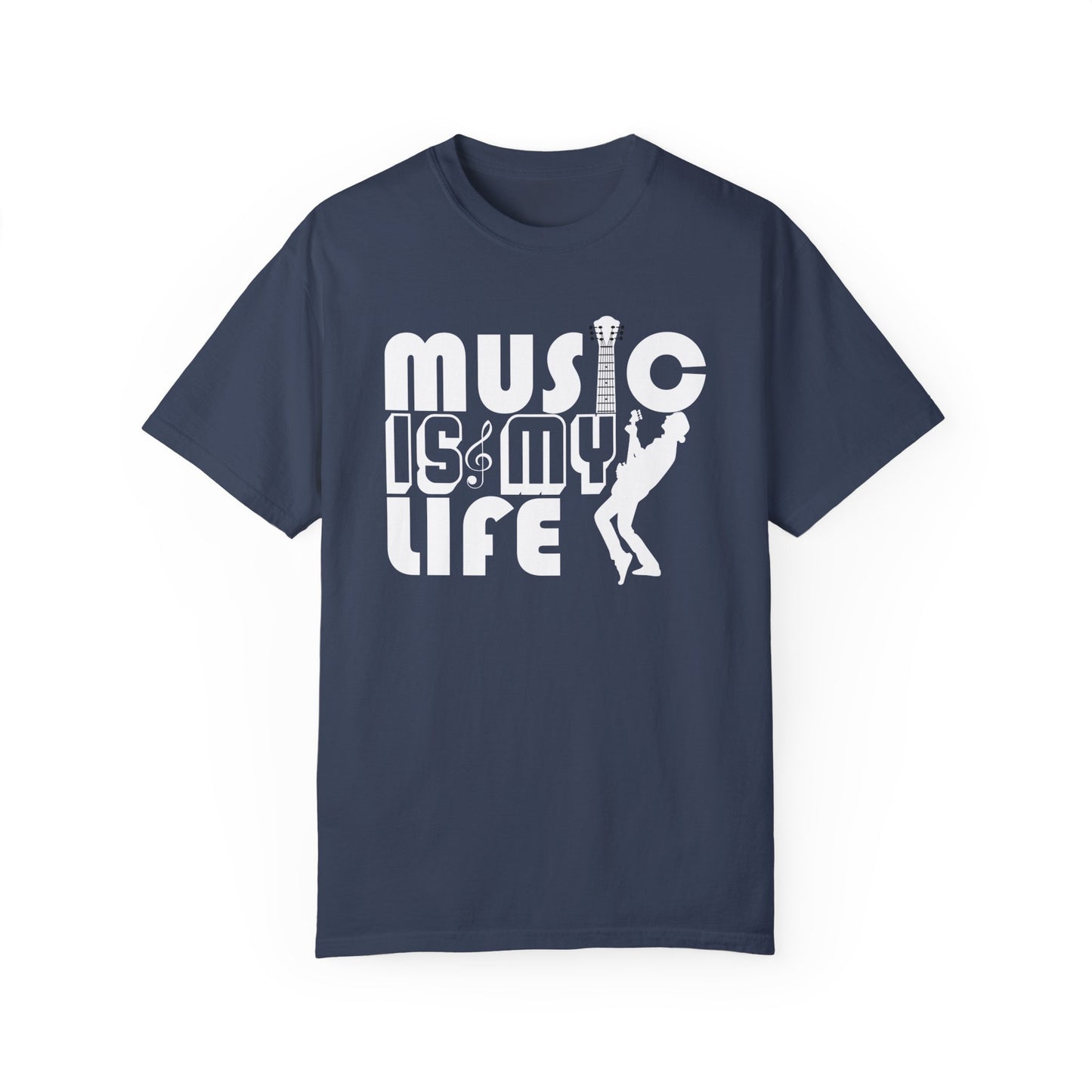 (Music)Unisex Garment-Dyed T-shirt