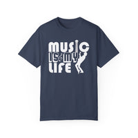 (Music)Unisex Garment-Dyed T-shirt