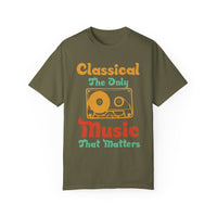 (Music)Unisex Garment-Dyed T-shirt