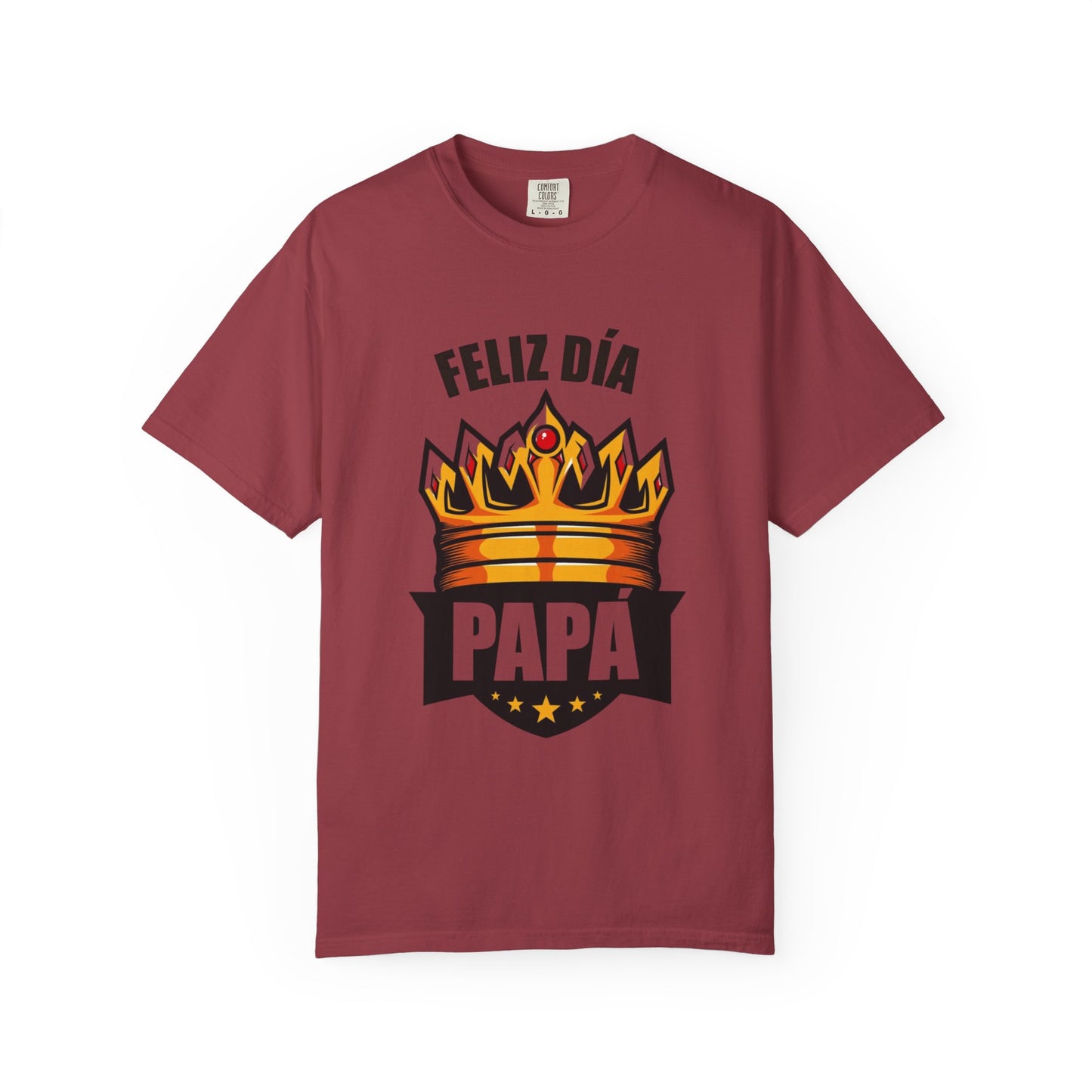 Feliz Día Papá T-Shirt - Unisex Garment-Dyed Tee for Father’s Day