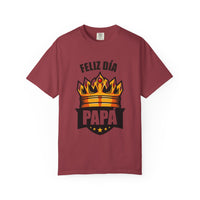 Feliz Día Papá T-Shirt - Unisex Garment-Dyed Tee for Father’s Day