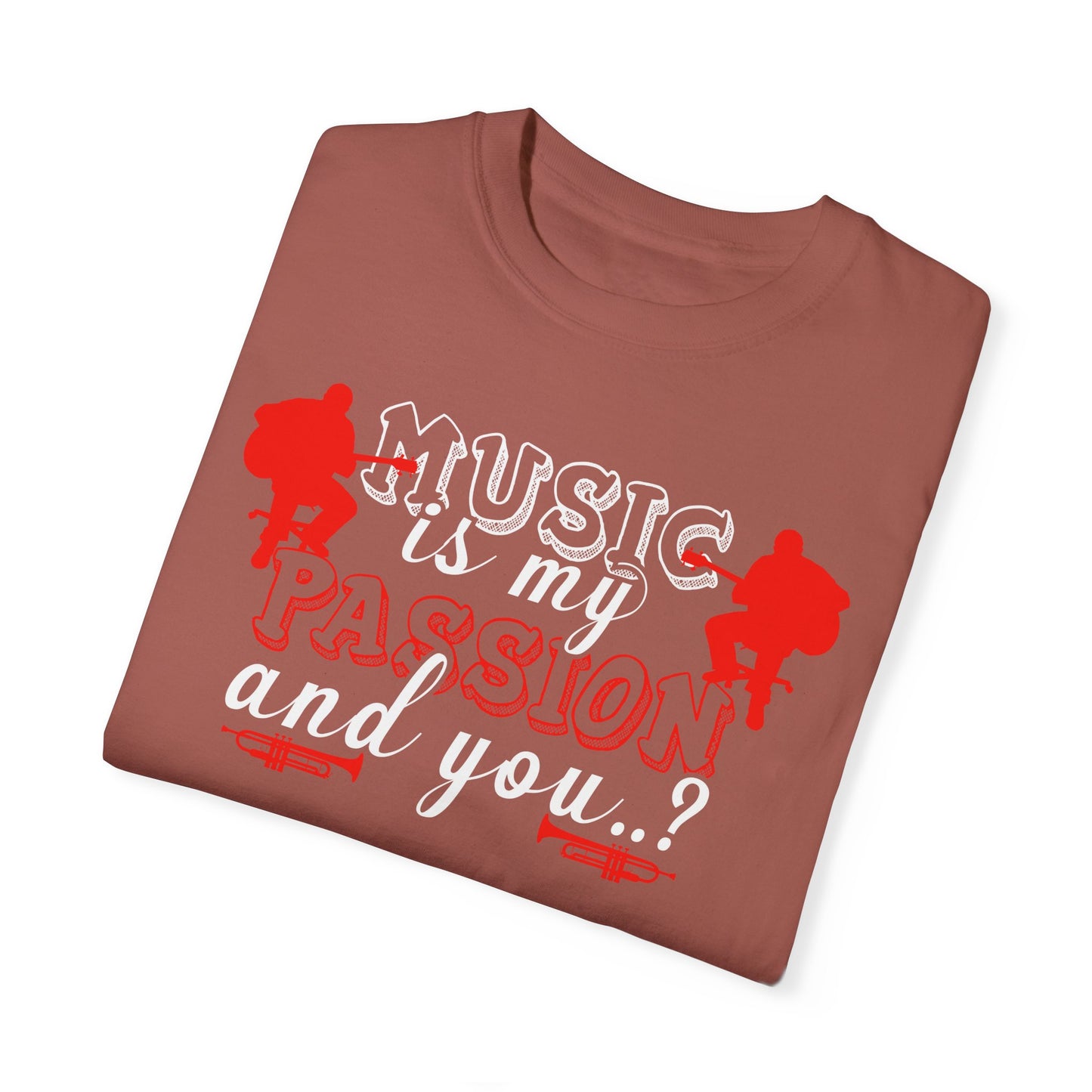 (Music)Unisex Garment-Dyed T-shirt