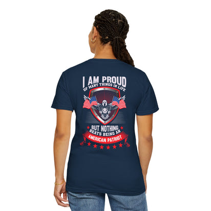 American Patriot Unisex Garment-Dyed T-shirt 6