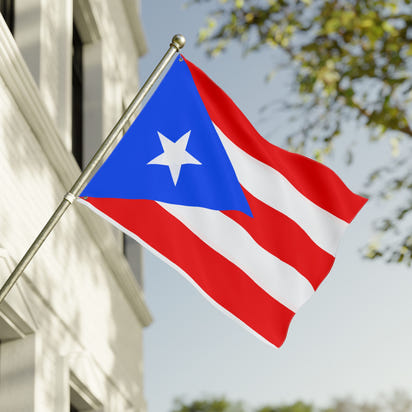 Flag Decoration (Puerto Rico)