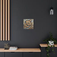 Abstract Mother and Child Matte Canvas Wall Art — Stretched 1.25"
