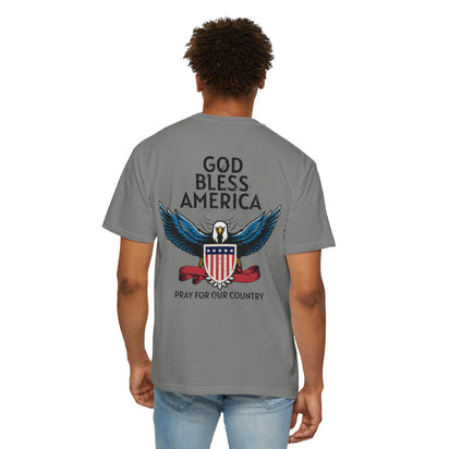American Patriot Unisex Garment-Dyed T-shirt 8