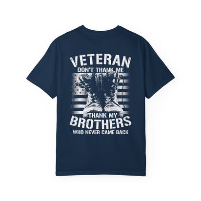 Military Unisex Garment-Dyed T-shirt