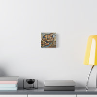 Abstract Mother and Child Matte Canvas Wall Art — Stretched 1.25"