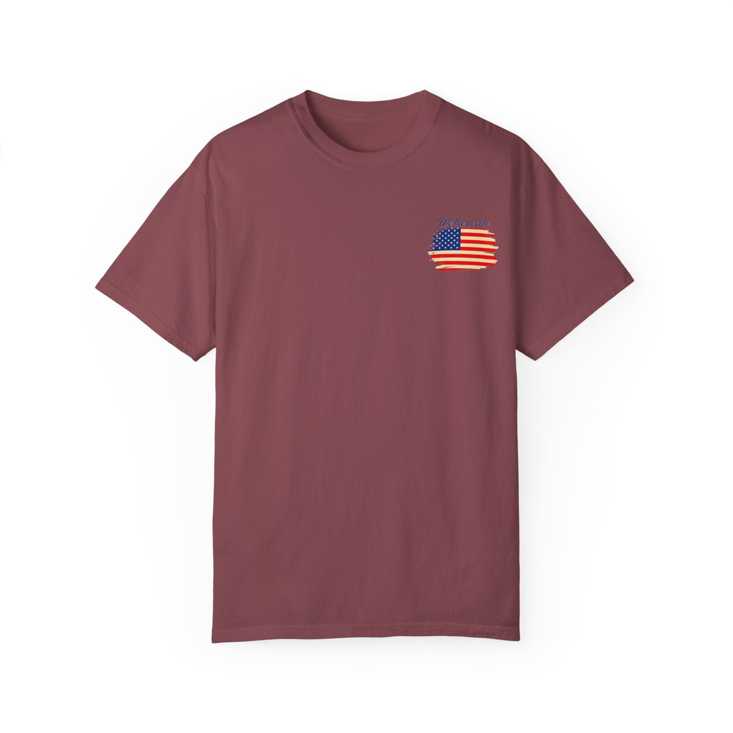 American Patriot Unisex Garment-Dyed T-shirt 9
