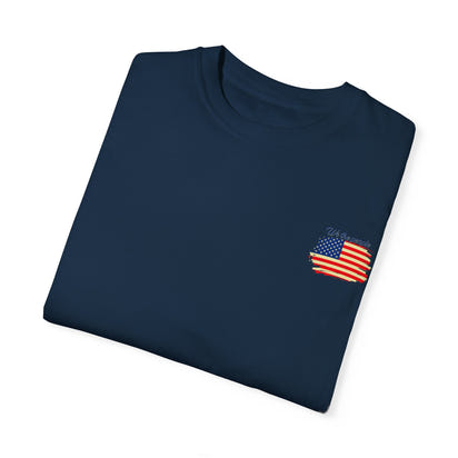 American Patriot Unisex Garment-Dyed T-shirt 6
