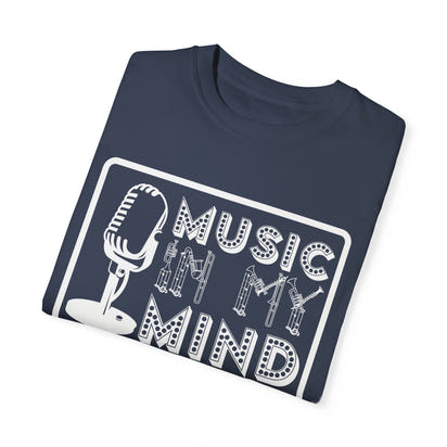 (Music)Unisex Garment-Dyed T-shirt