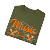 (Music)Unisex Garment-Dyed T-shirt